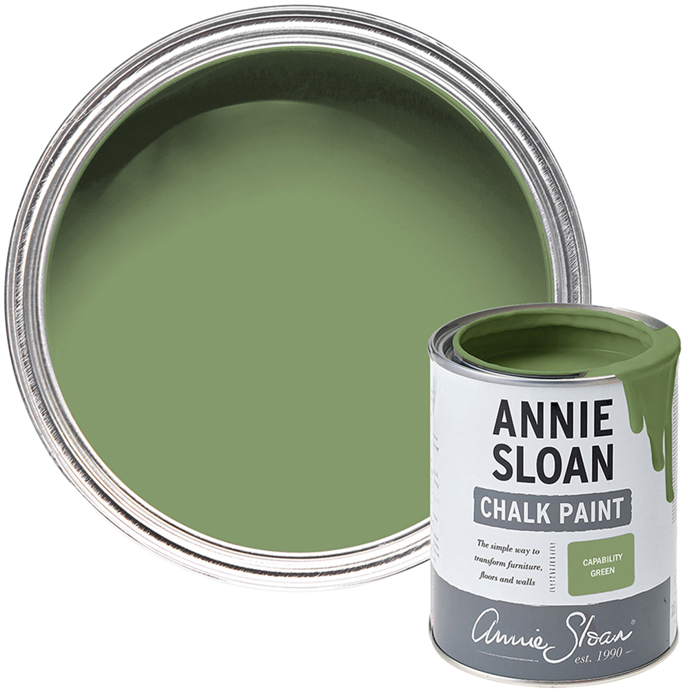 Annie Sloan Capability Green Matt Chalk Paint 500ml Image 1