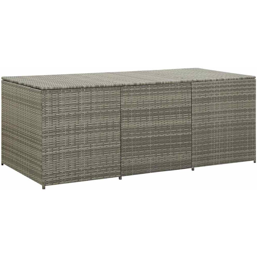 Walplus 180 x 90 x 70cm Grey PE Rattan Storage Box Image 1