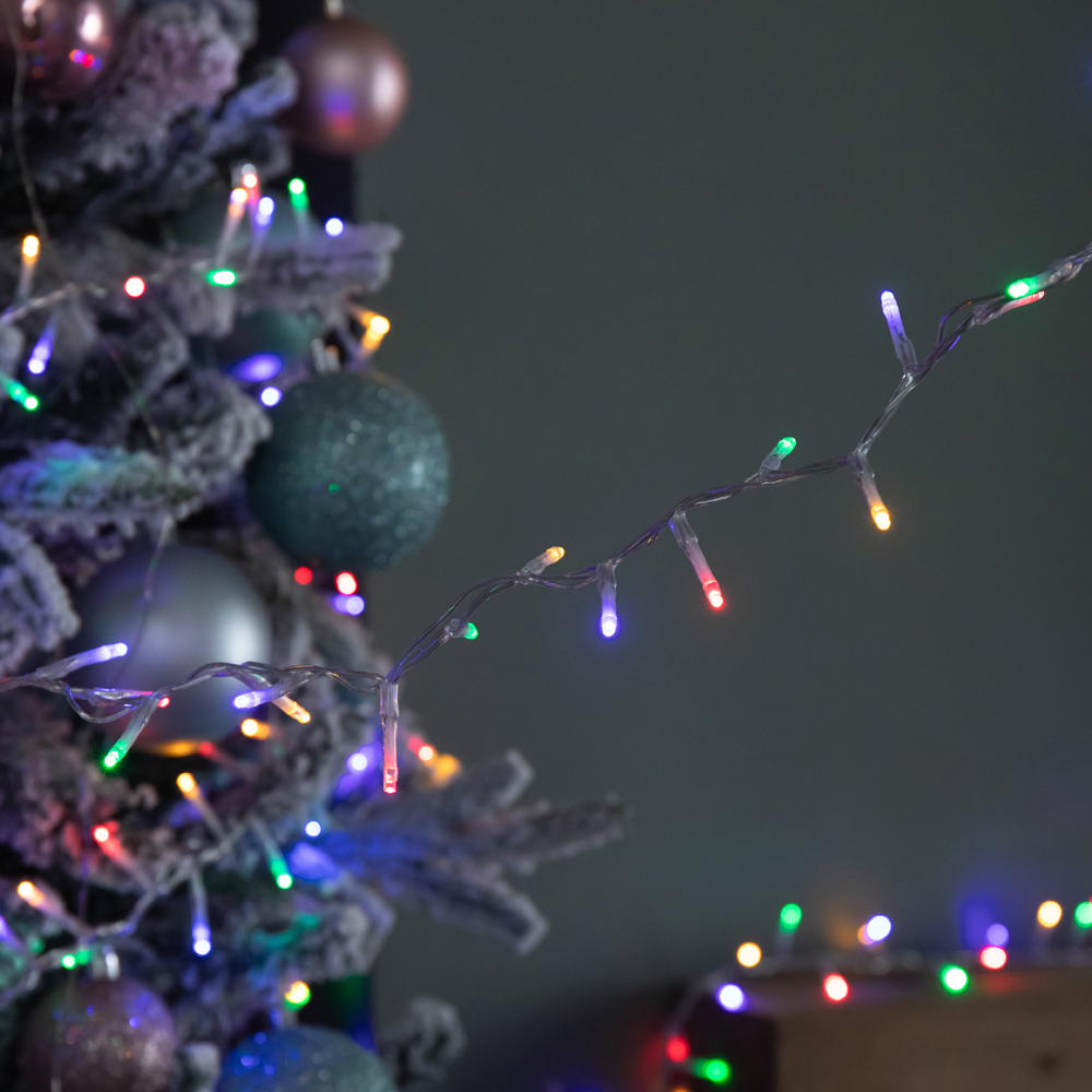 Samuel Alexander TreeBrights 750 Multicoloured LED Clear Cable Christmas String Lights 18.7m Image 2