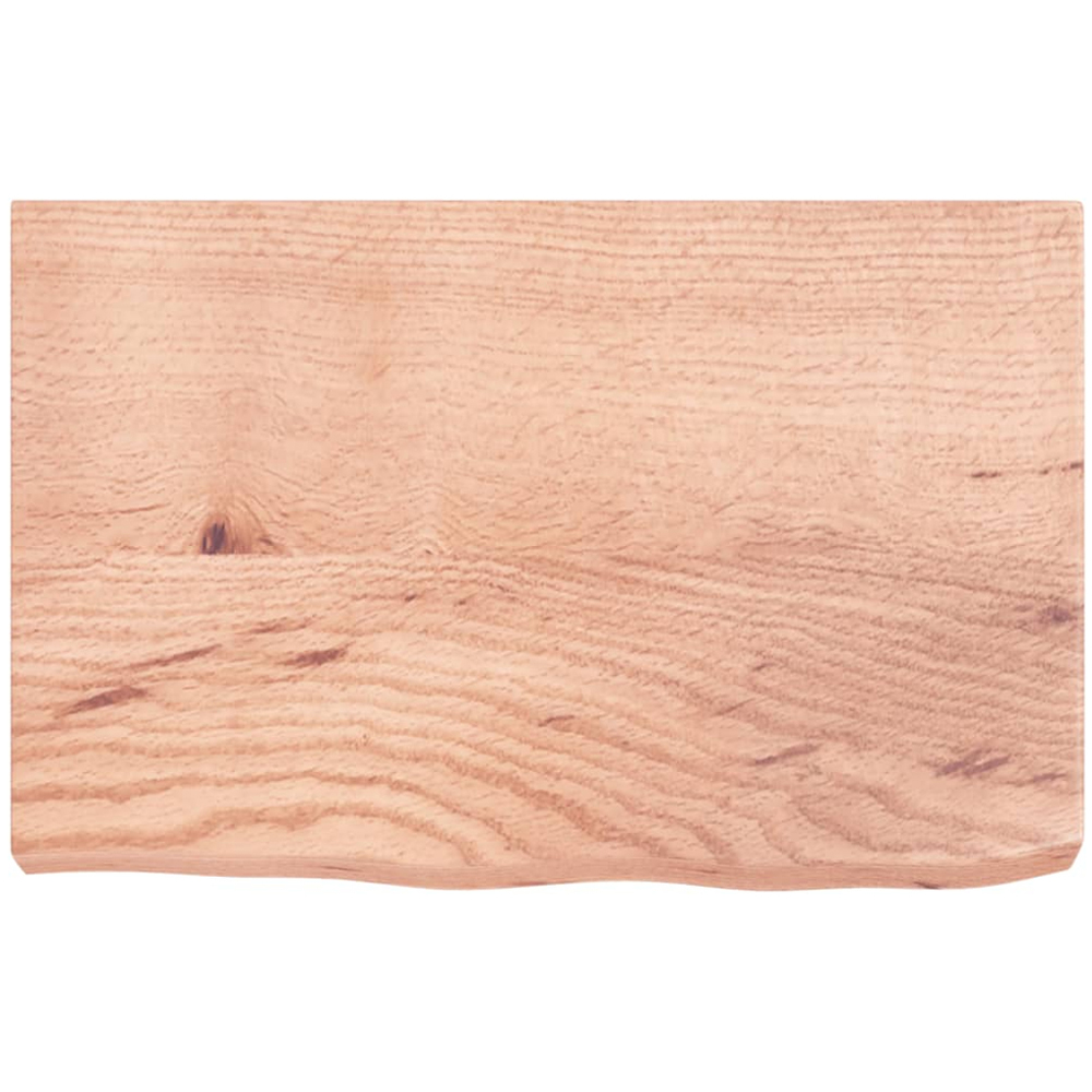 vidaXL 60 x 40 x 6cm Brown Wall Shelf Image 3
