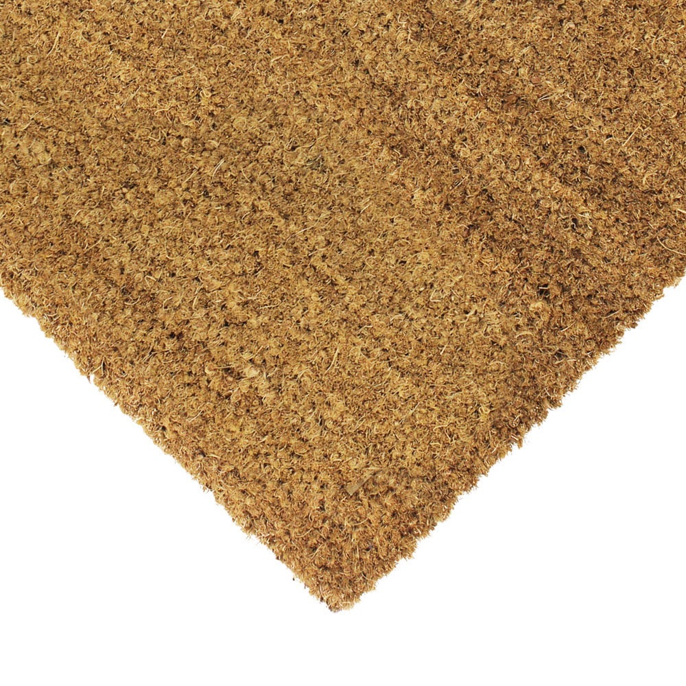 JVL Manor Plain Latex Coir Door Mat 40 x 60cm 2 Pack Image 5