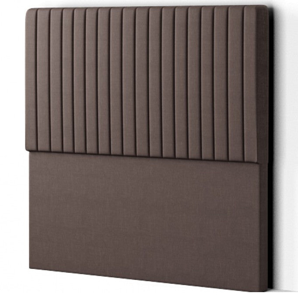 Eleganza Maryland Double Slate Malham Weave Headboard Floor Standing Image 2