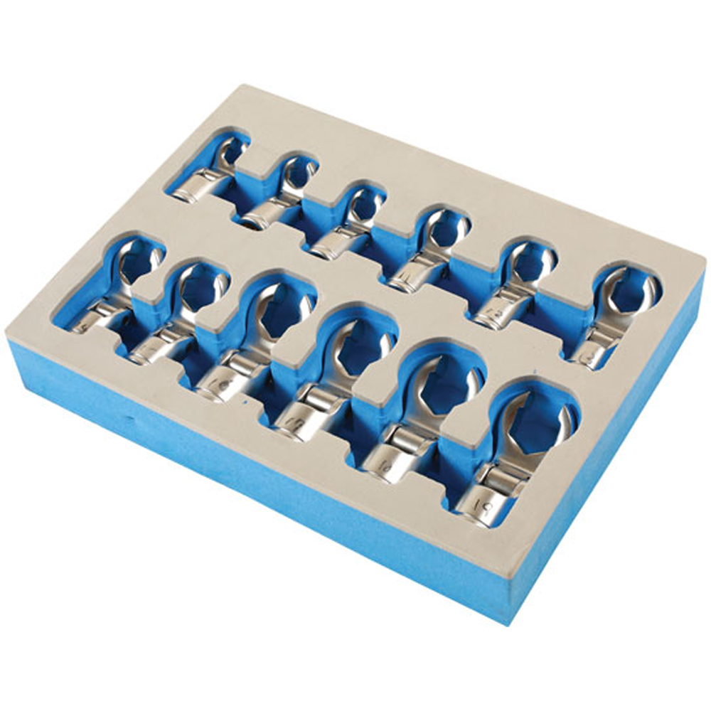 Laser 7165 12 Piece 3/8 inch D Flexible Crows Foot Wrench Set Image 5