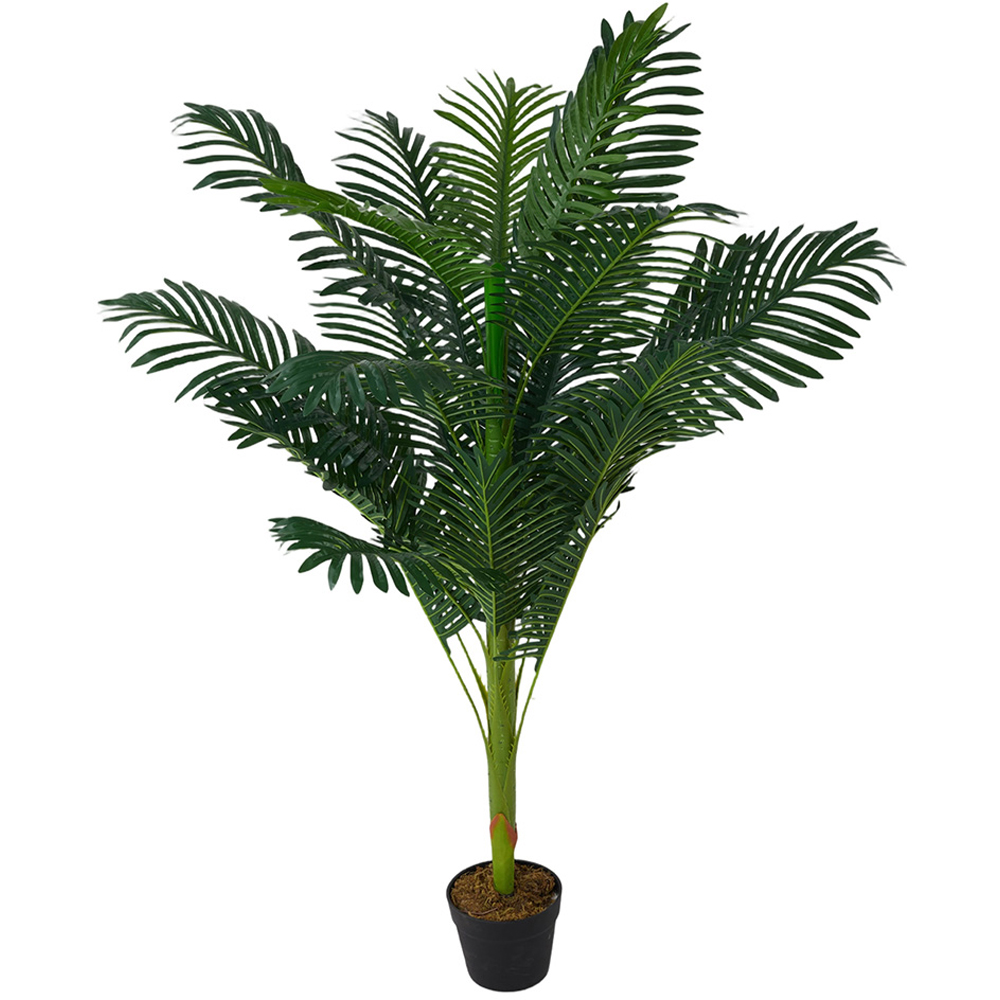 Living and Home Decorative Artificial Palm Tree in Pot 130cm Image 1