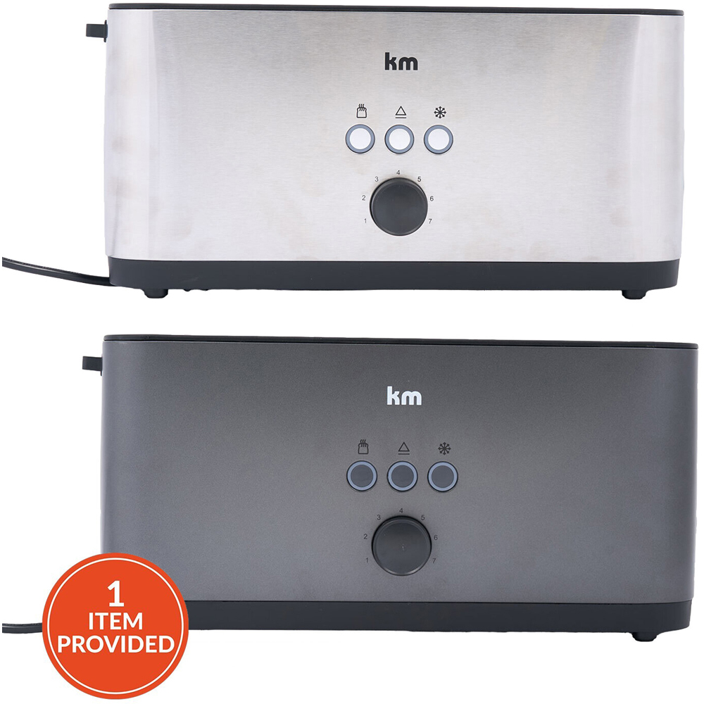 2 Slice Long Slot Toaster Image 1