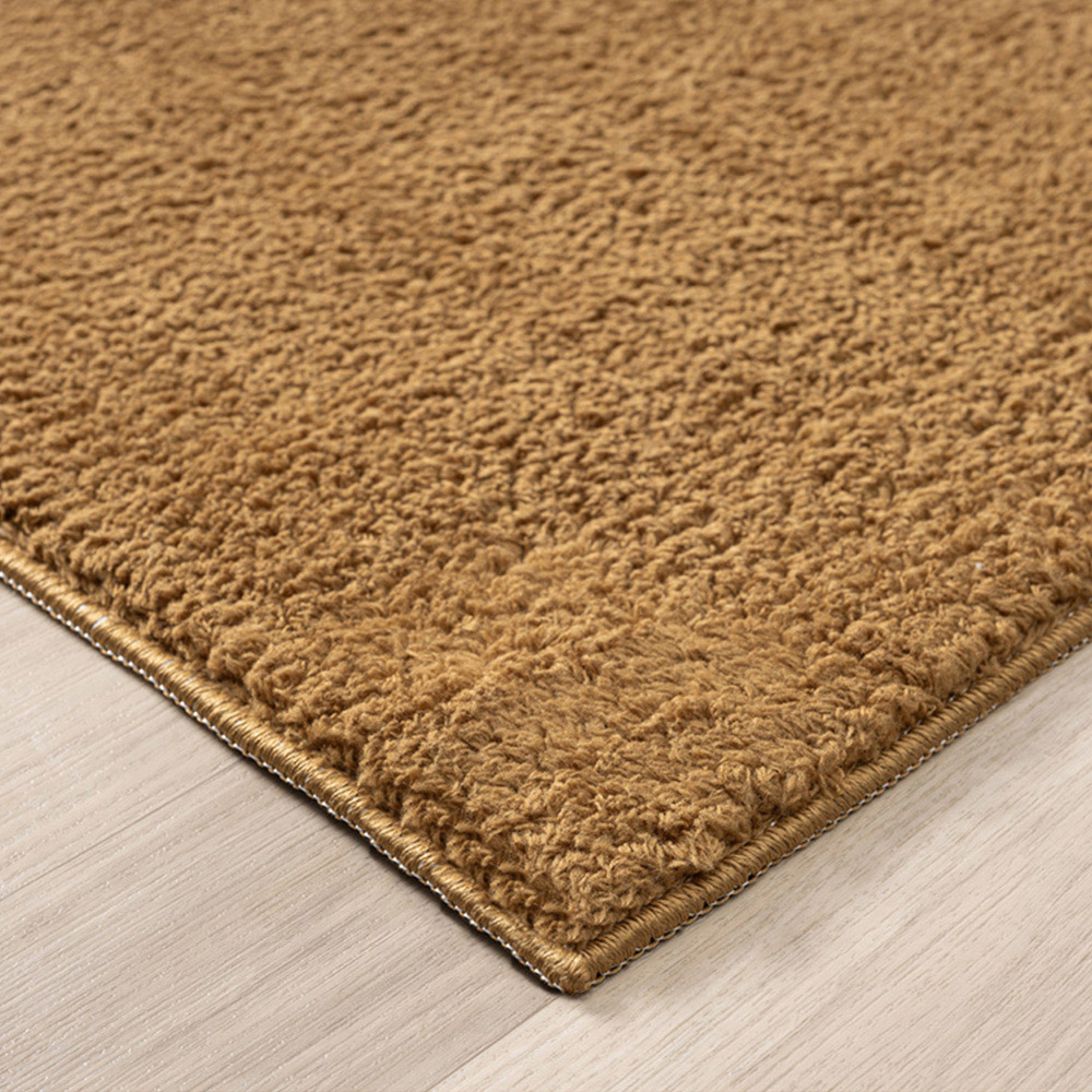 Desire Rugs Comfy Gold Anti Slip Felt Backing Rug 60 x 200cm Image 3