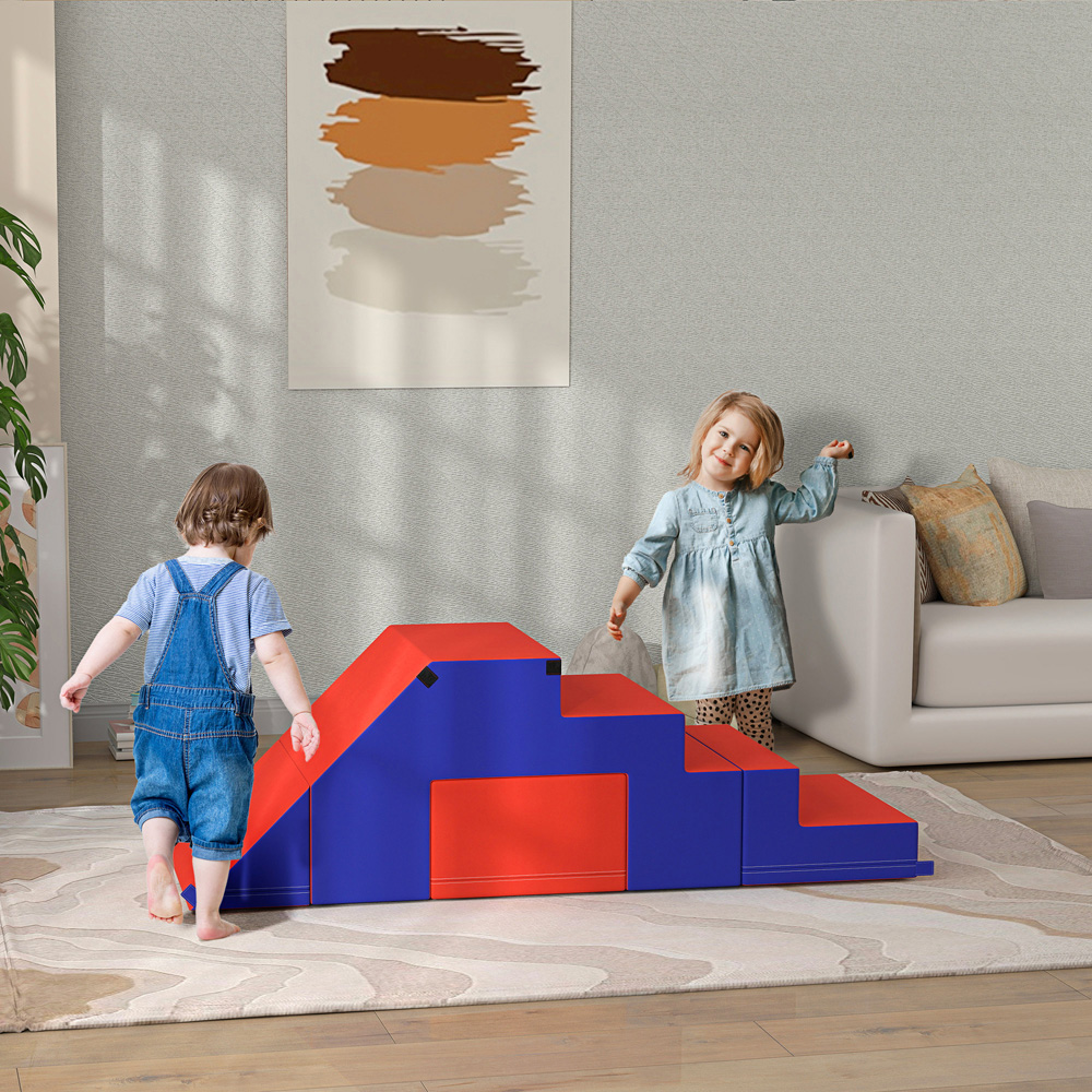Tommy Toys Kids Dark Blue Soft Foam Climber Block 2 Piece Image 2