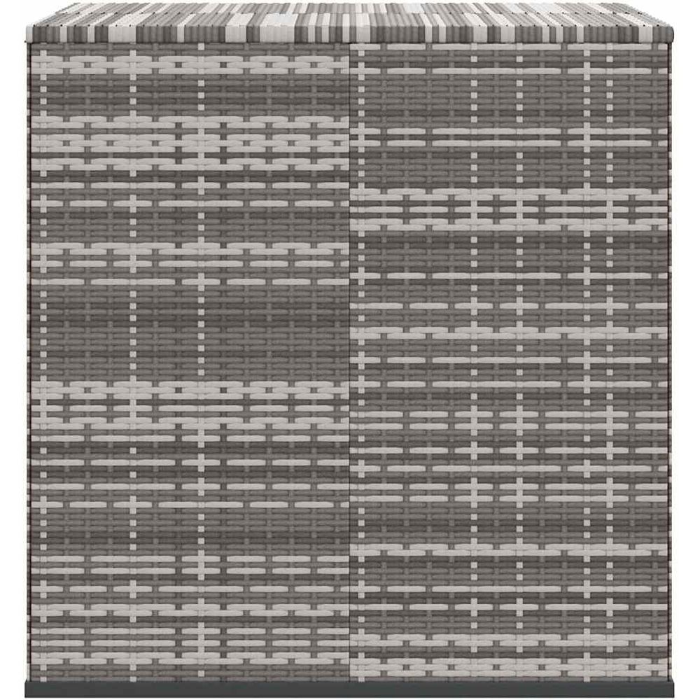 Walplus Grey PE Rattan Cushion Box 104 x 98 x 100cm Image 3