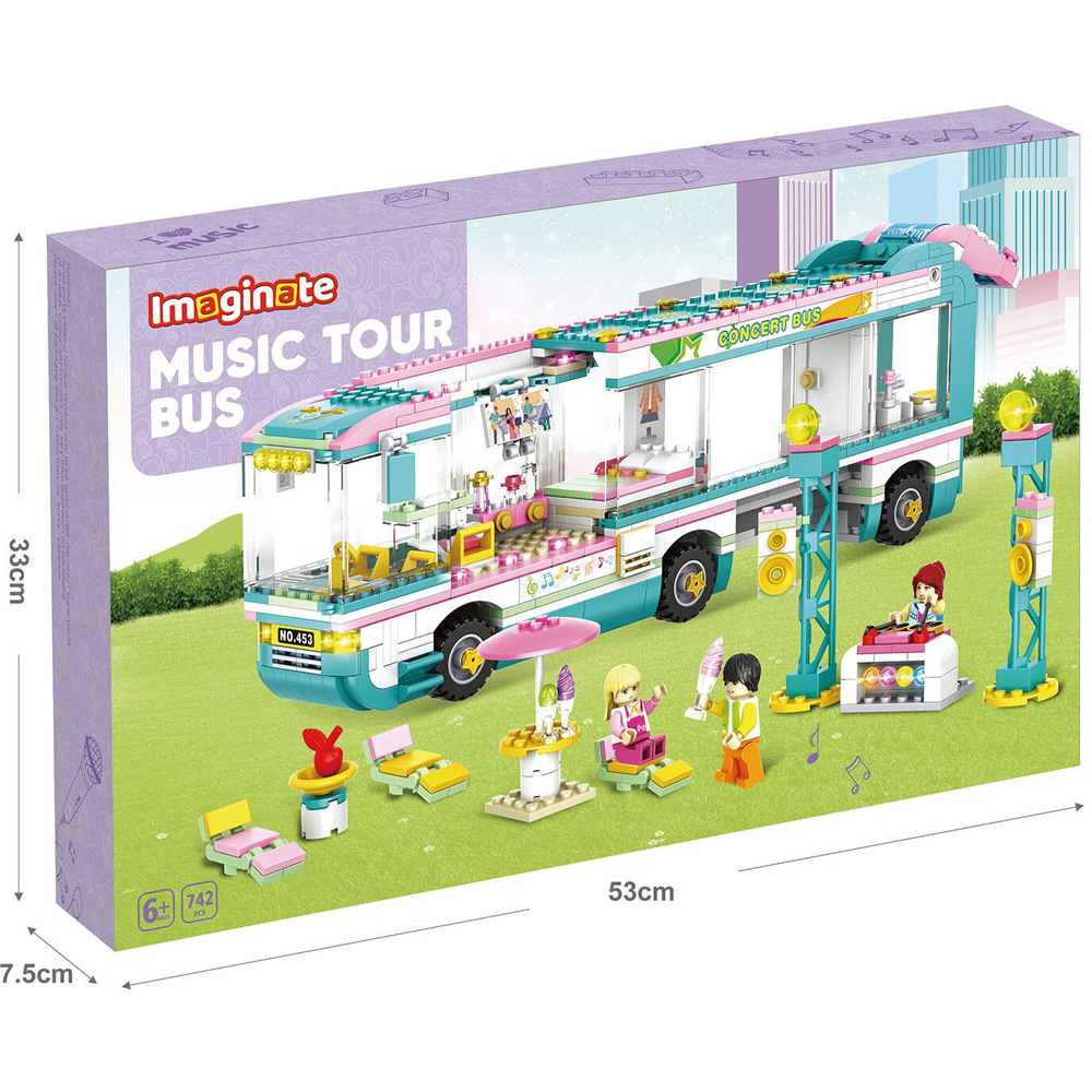 Imaginate Music Tour Bus Blocks Set Image 3