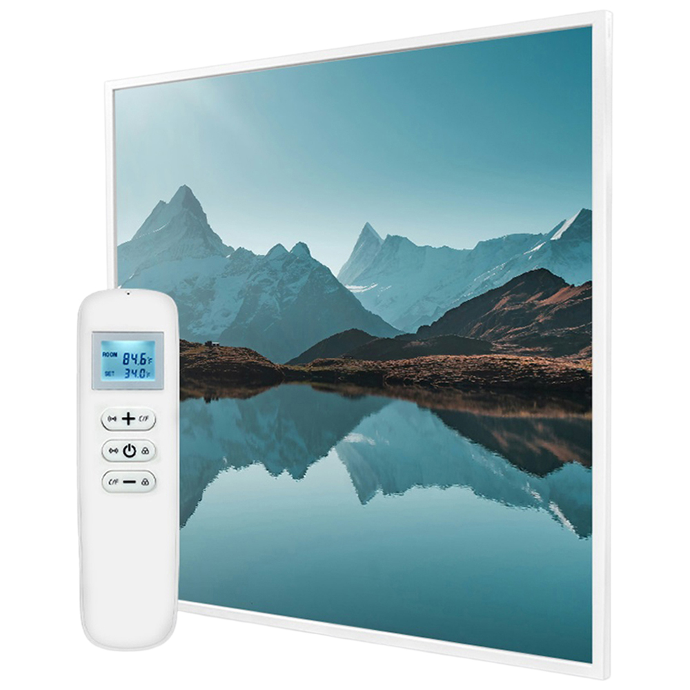 Mirrorstone Nexus Vista Picture Wi-Fi Infrared Heating Panel 350W 595 x 595mm Image 1