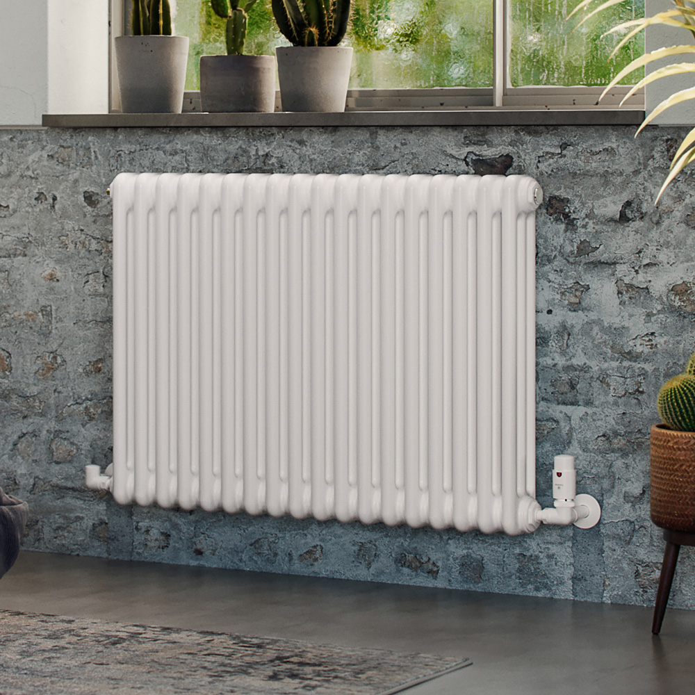 Terma Colorado 3683 BTU White Radiator 600 x 834mm Image 2