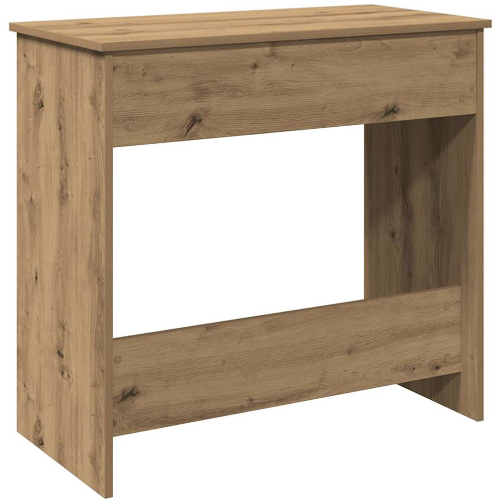 vidaXL Single Drawer Single Shelf Computer Desk Artisan Oak Image 6