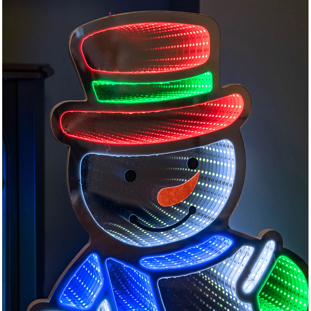Samuel Alexander Light Up Snowman Infinity Christmas Decoration 60cm Image 5