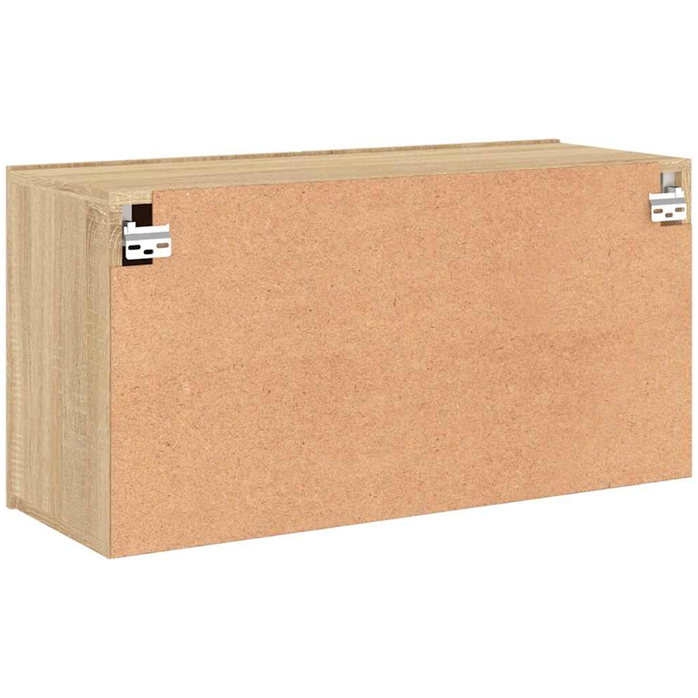 vidaXL 2 Door Sonoma Oak Wall Mounted TV Cabinet Image 8