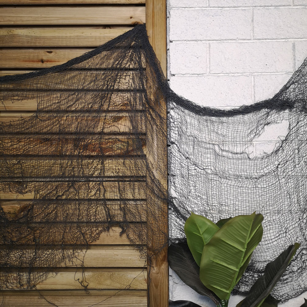 Samuel Alexander Black Freaky Fabric Net Halloween Decoration 2.9m Image 3