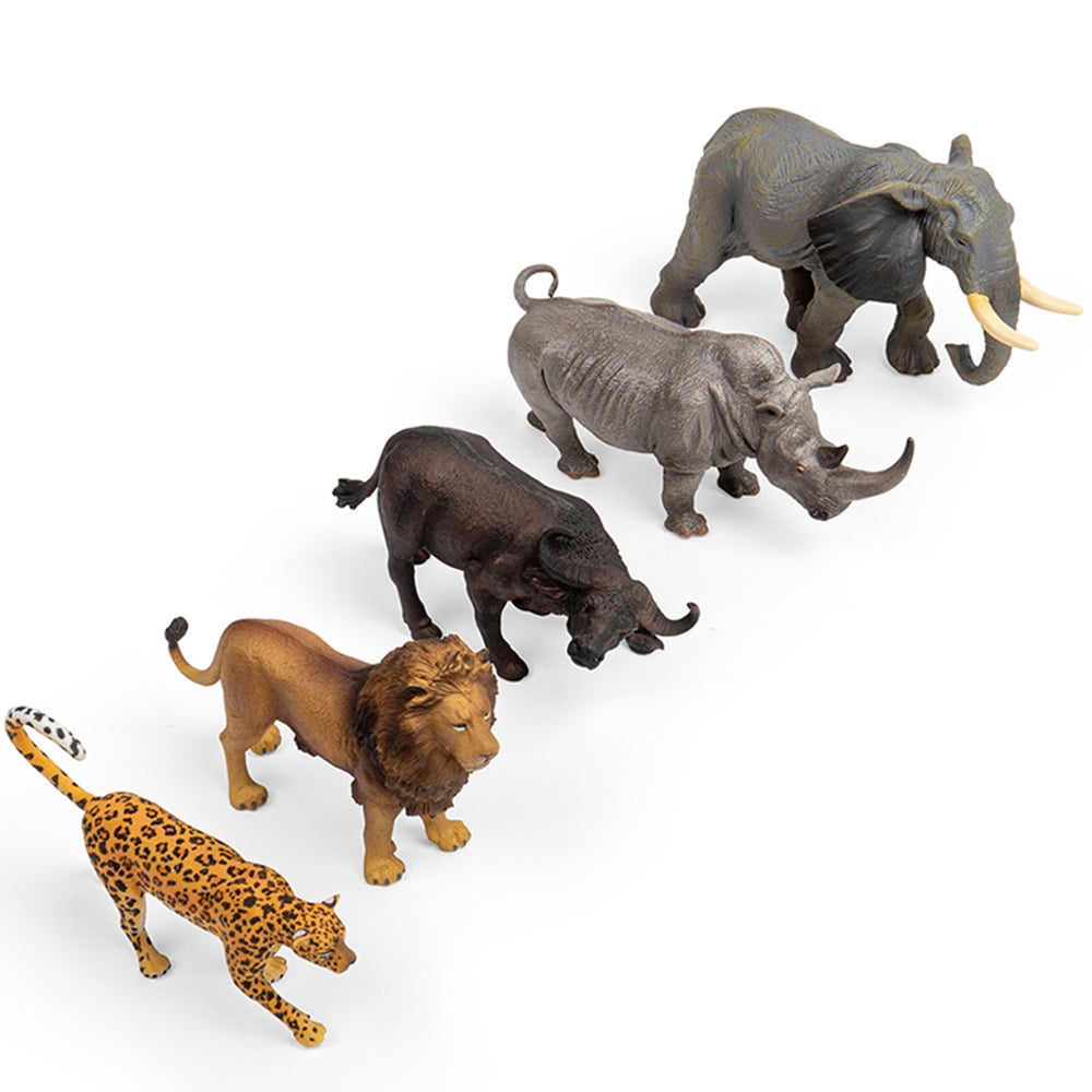 CollectA Kids 5 Piece Wildlife Big Five Starter Pack Image 5
