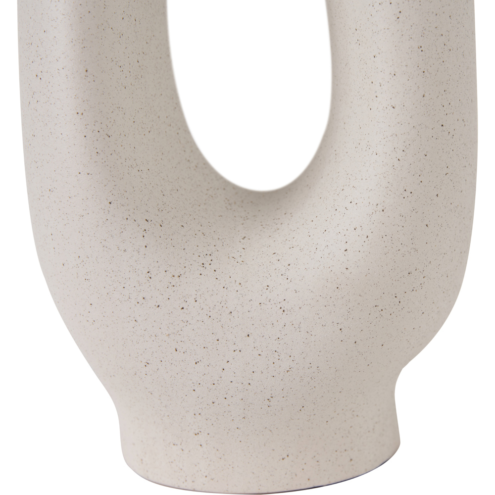 Pacific Lifestyle Laila Natural Organic Ceramic Tall Table Lamp Image 4