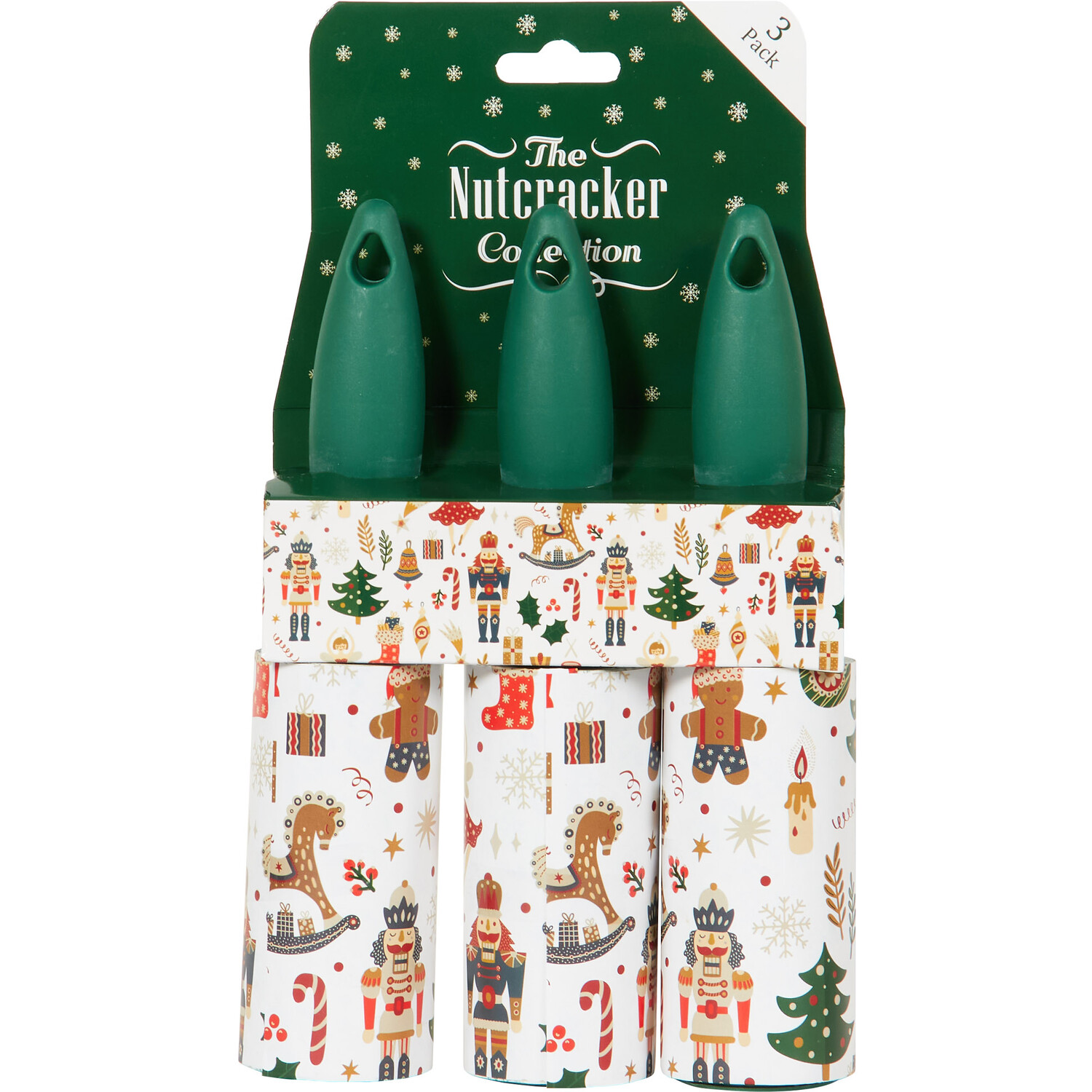 Pack of 3 Nutcracker Lint Roller Image 1