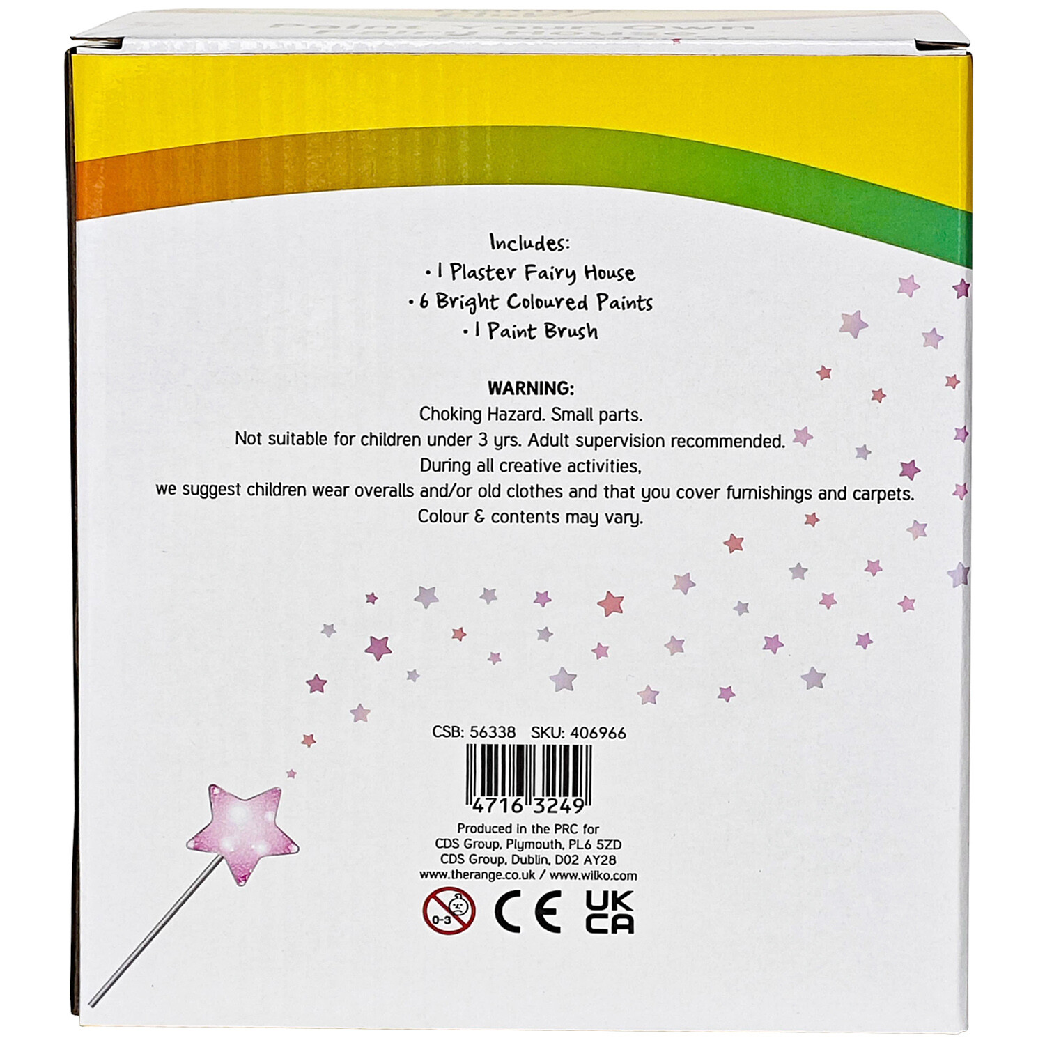 Paint Your Own Fairy House - White Image 2