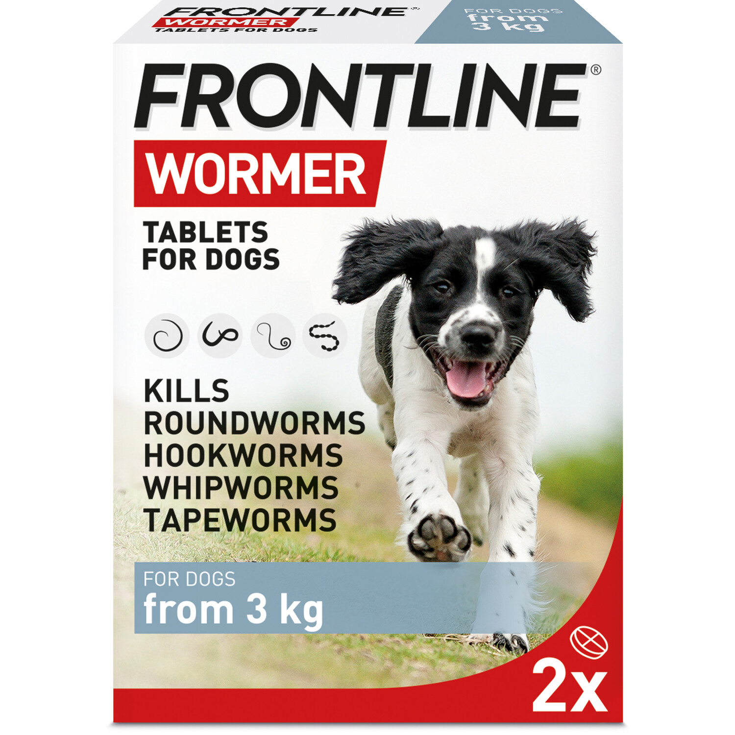 Frontline Wormer Tablets for Dogs Image 1