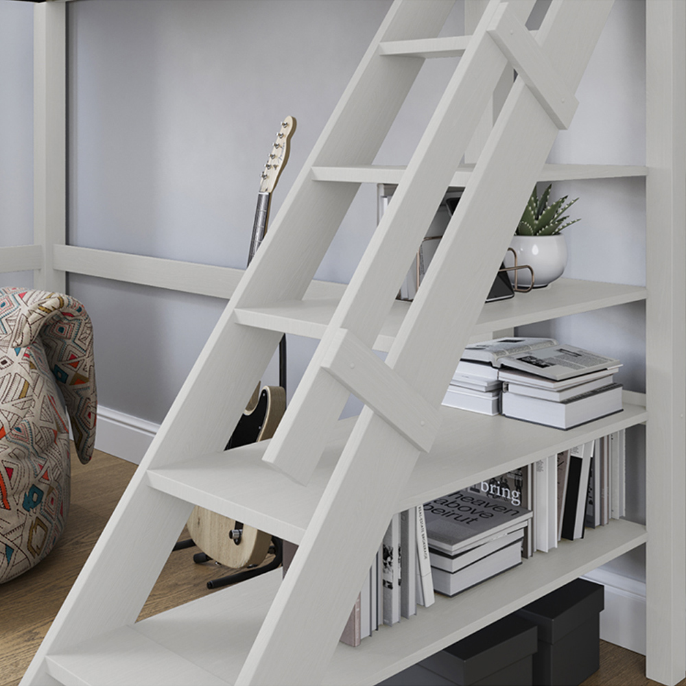 Noomi Studio Double White Lofted High Sleeper Image 7
