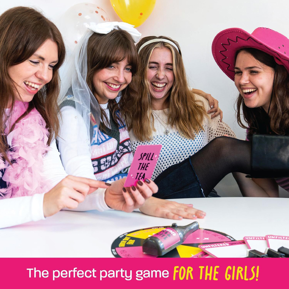Unfiltered Girls Night Card Game Black Image 8