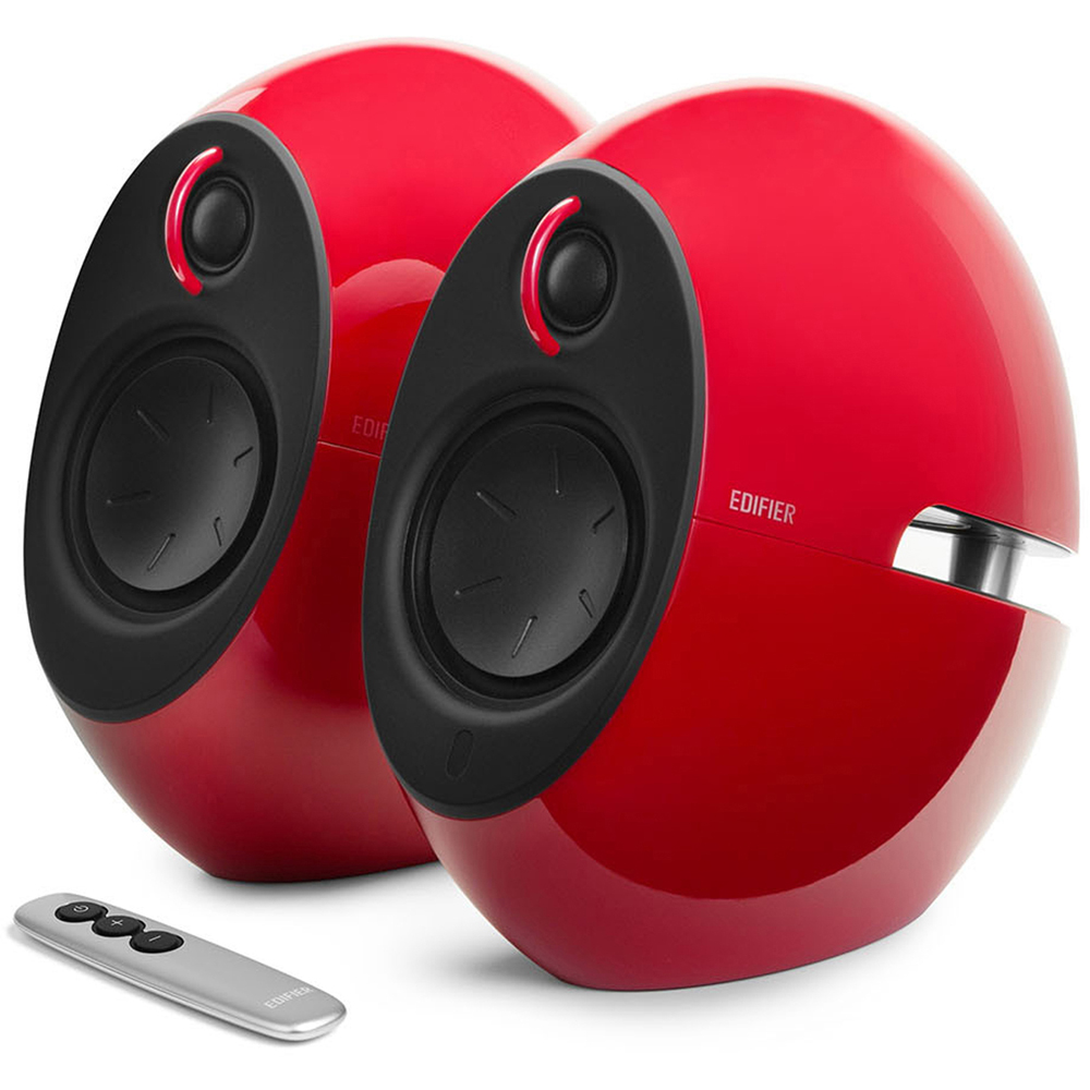 Edifier E25HD 2.0 Gloss Red Bluetooth Speaker System 74W Image 1