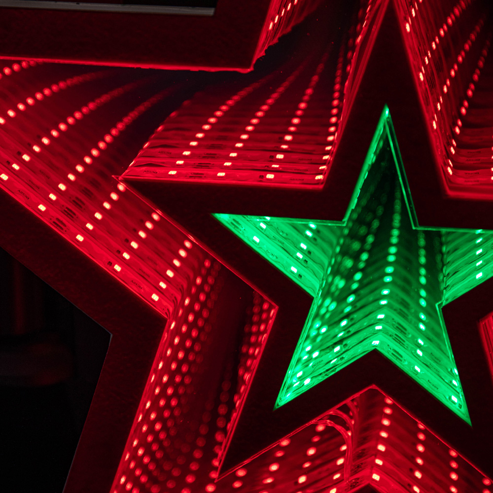 Samuel Alexander Light Up Star Infinity Christmas Decoration 47cm Image 6