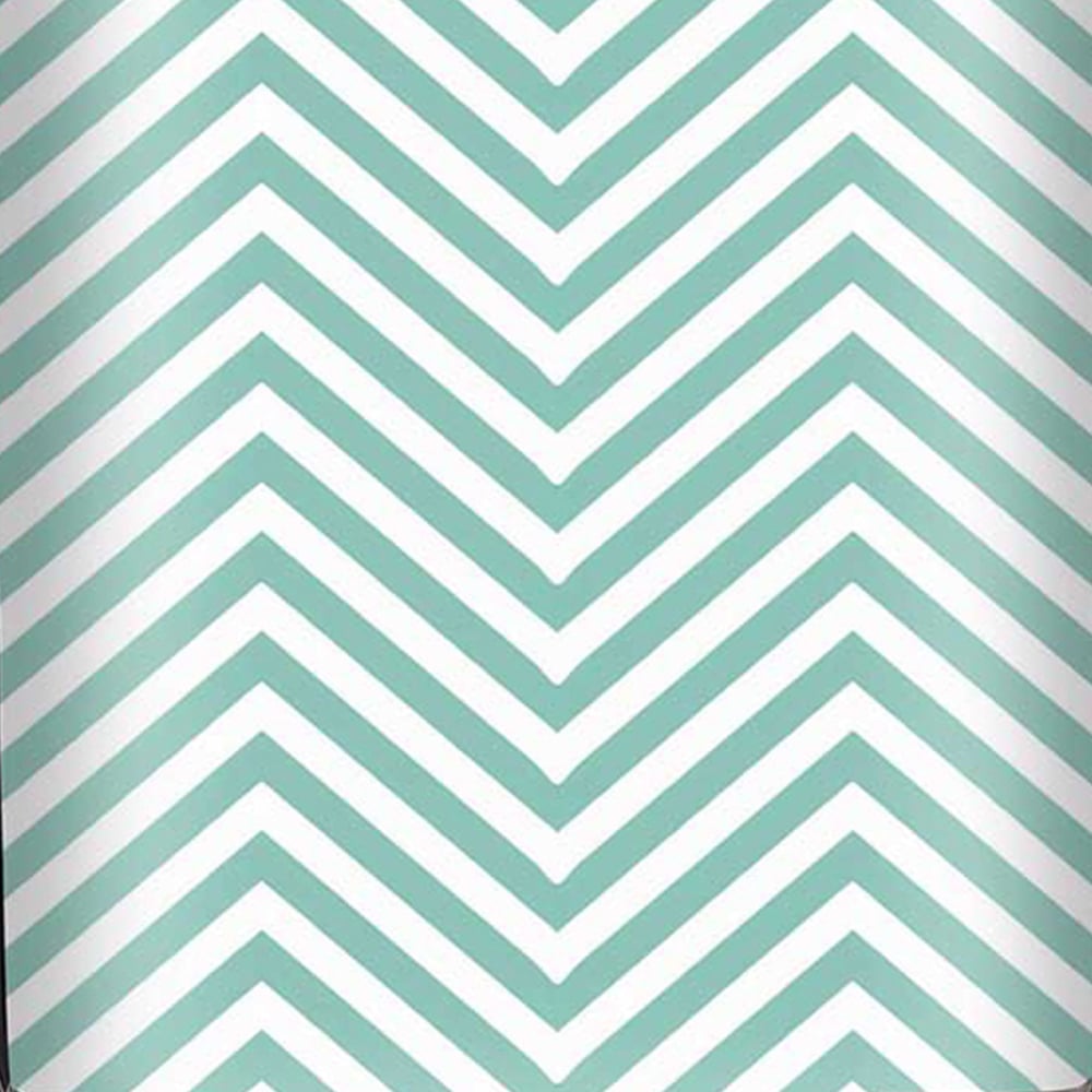 Warren Reed Designer Small Geometric Chevron Pattern Suitcase Image 3