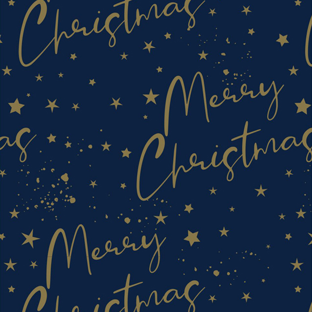 Red or Blue Merry Christmas Gift Wrap - Red or Blue Image 3