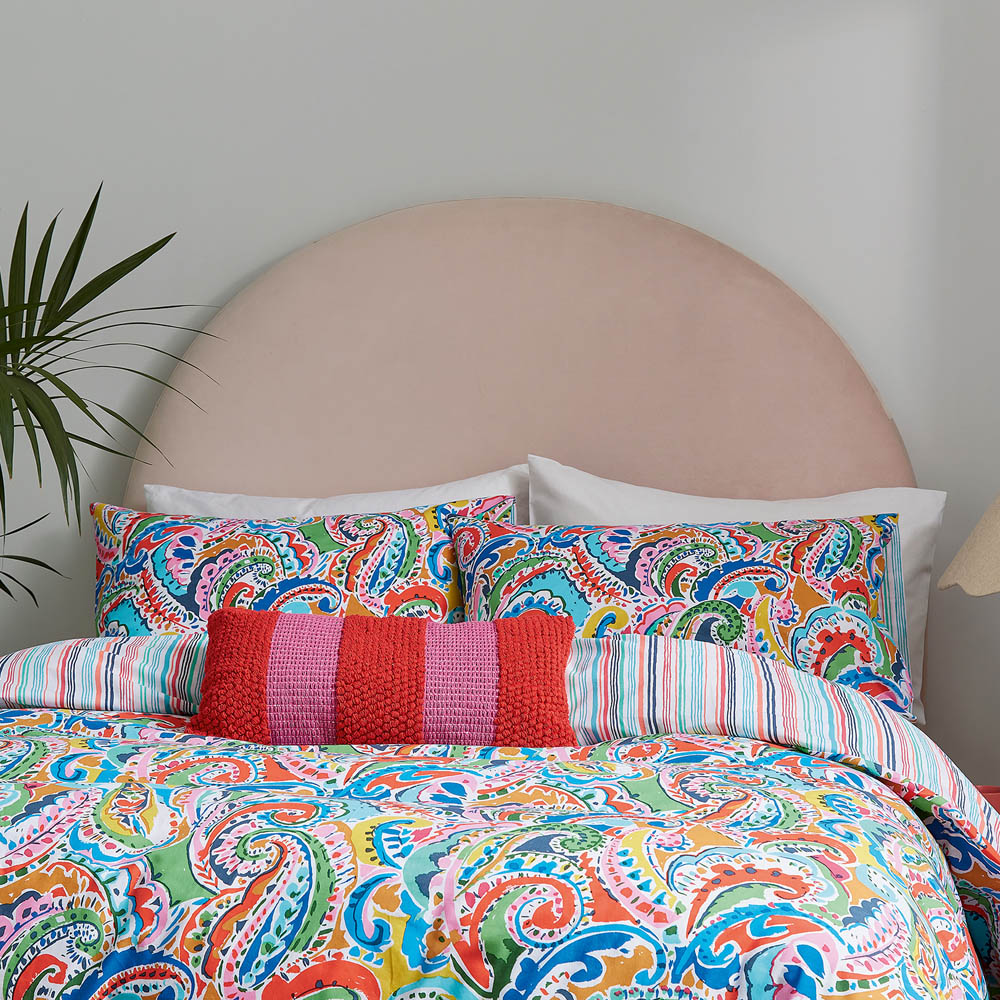 Helena Springfield Penny Super King Size Multicolour Duvet Set Image 5