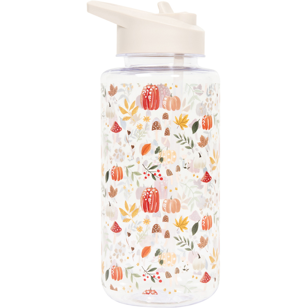 Autumn Print Plastic Bottle Image 3