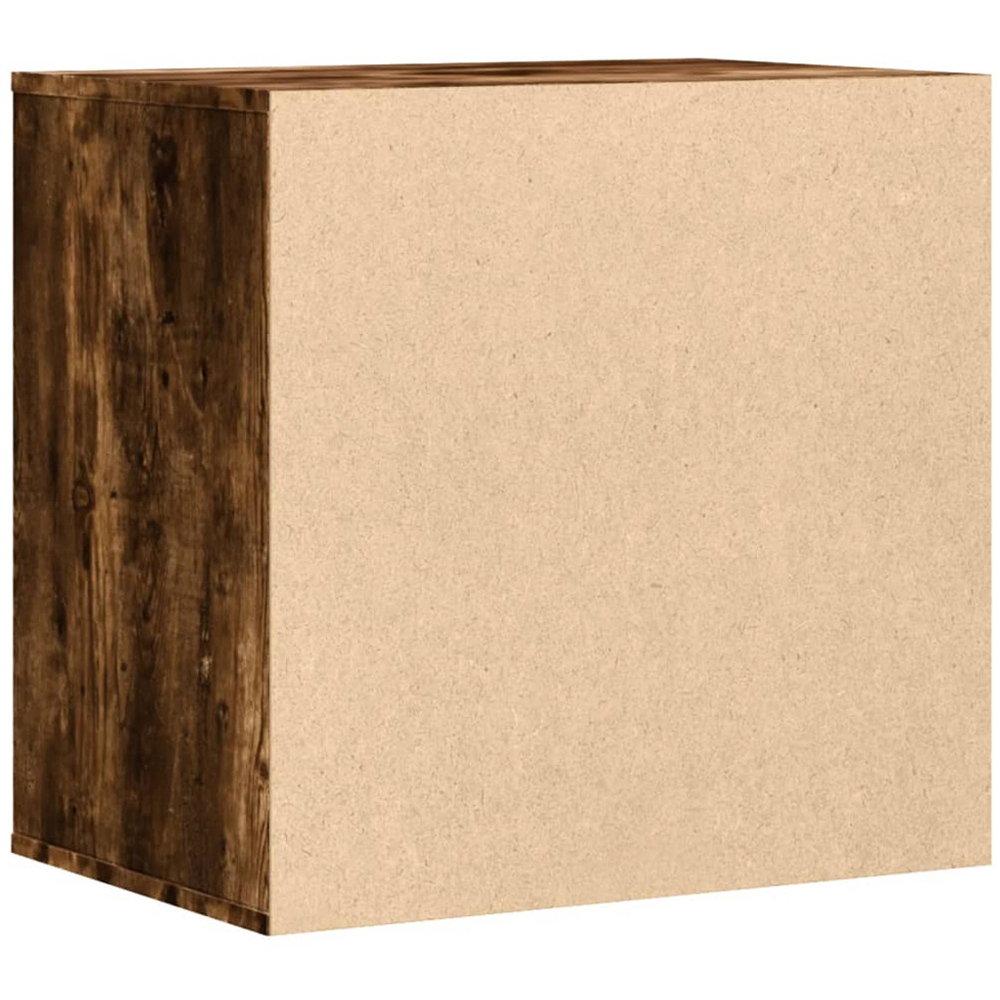 vidaXL 3 Drawer Smoked Oak Wooden Chest of Drawers Image 6