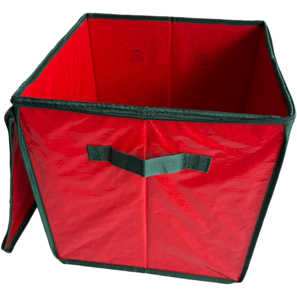 64 Bauble Storage Box Red Image 6