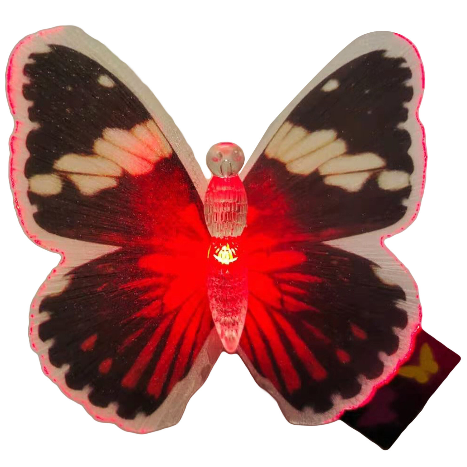 Multi Colour Changing Fiber Optic Butterfly Image 8