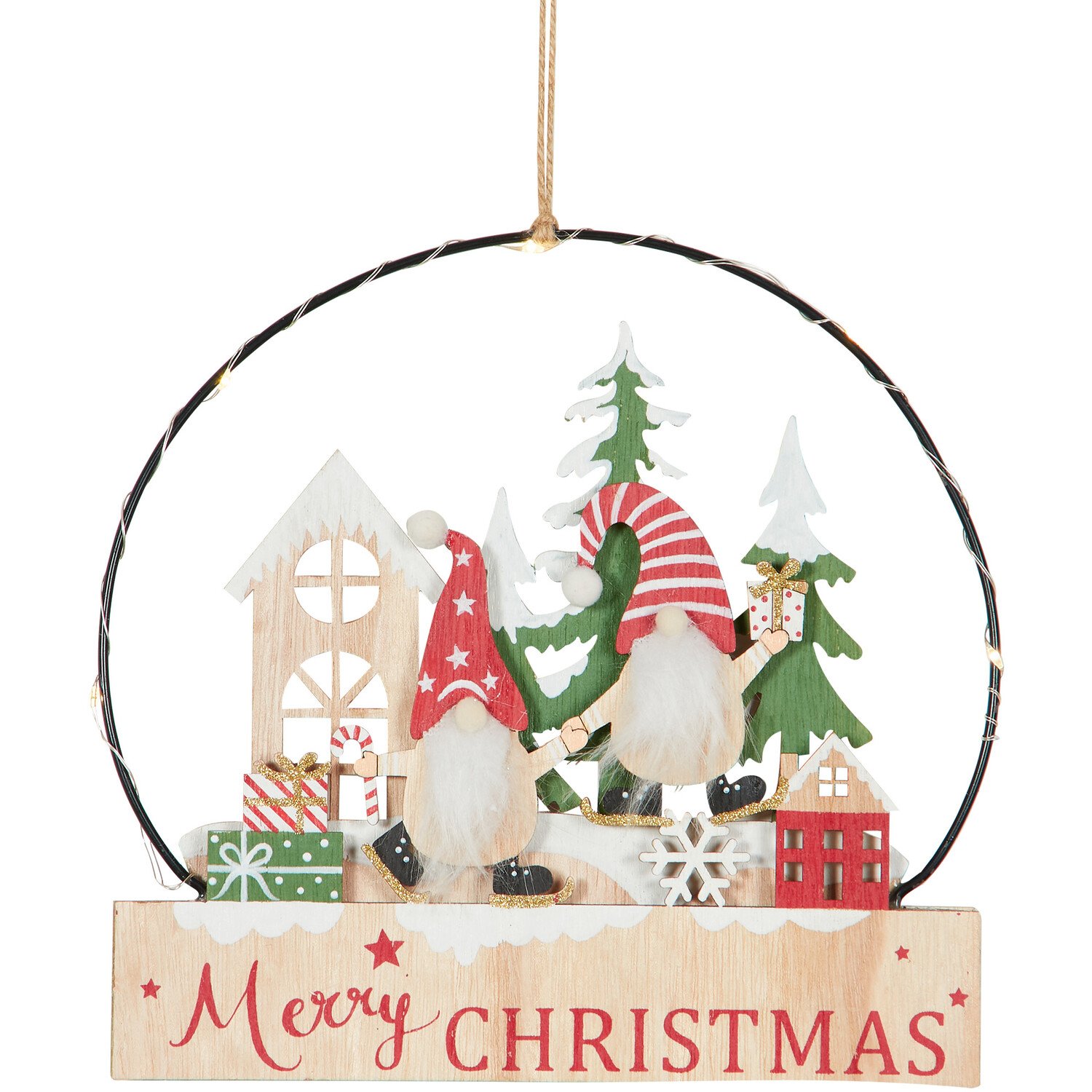 LED Merry Christmas Gonk Scene Image 4
