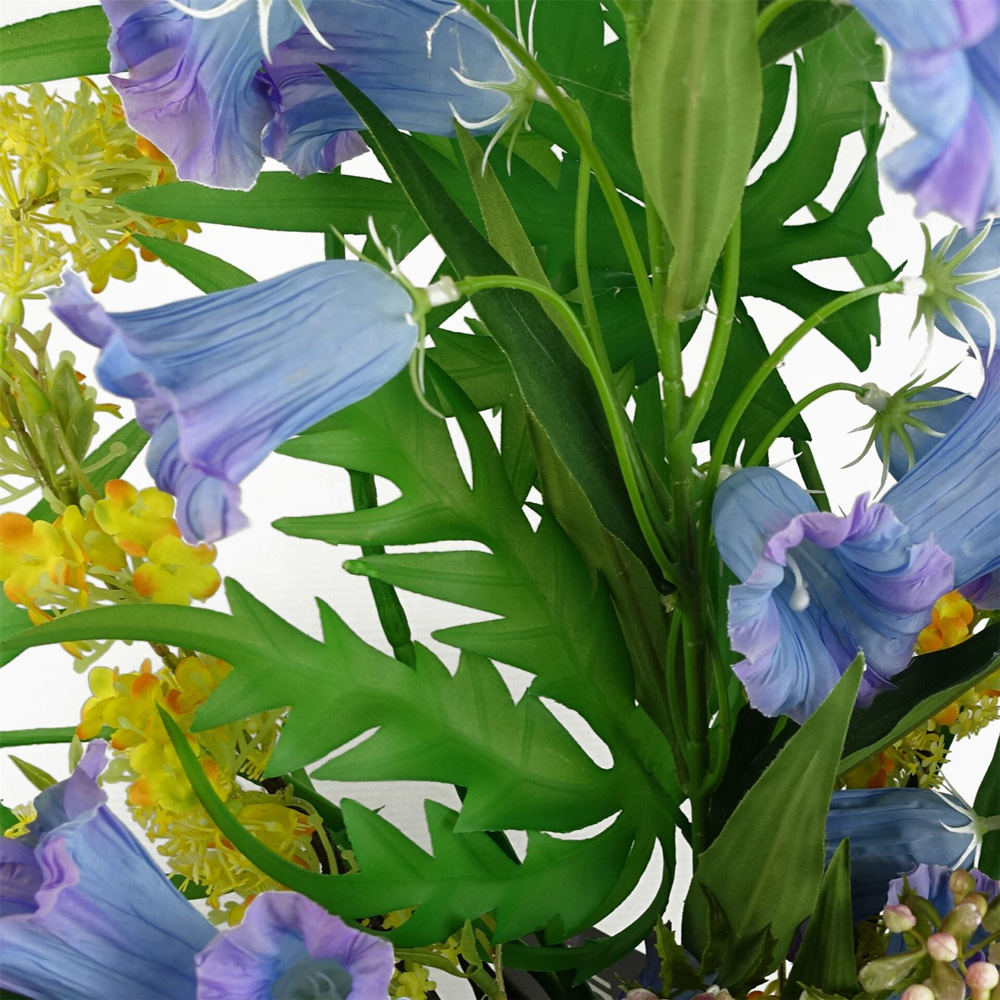 Leaf Blue Trumpet Artificial Stem 100cm 6 Pack Image 8