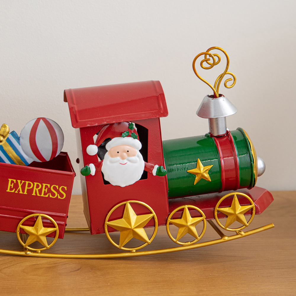 Samuel Alexander All Aboard Santa's Star Express Hand-Painted Christmas Train 43cm Image 6