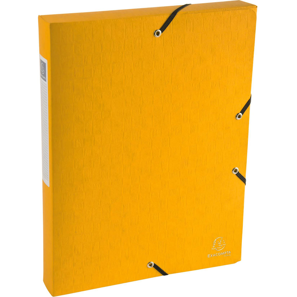 Exacompta Multicolour Elasticated Filing Box 10 Pack Image 2