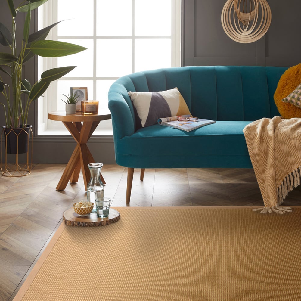 Esselle Home Swinton Beige Sisal Jute Boucle Rug 200 x 290cm Image 2