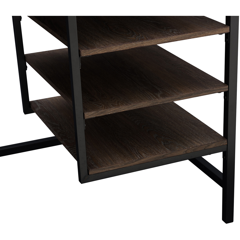 Sunjoy Studio Space Lattimore 3 Shelf Desk Image 3