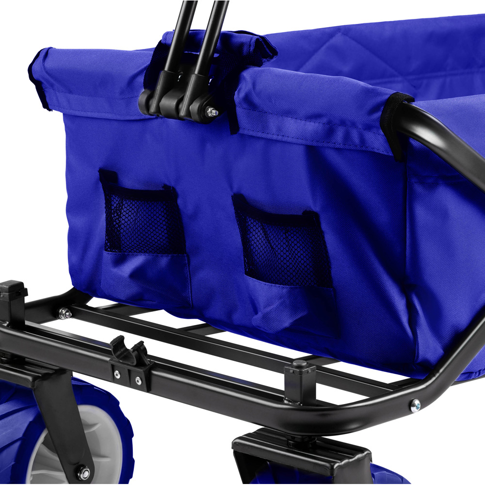 Yello Blue Foldable Camping Trolley Image 6