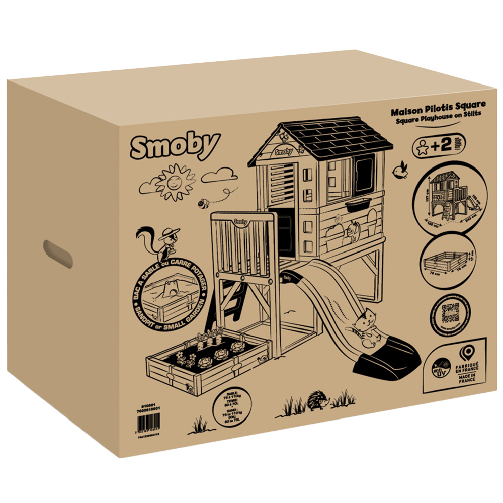 Smoby Kids Playhouse on Stilts Image 5