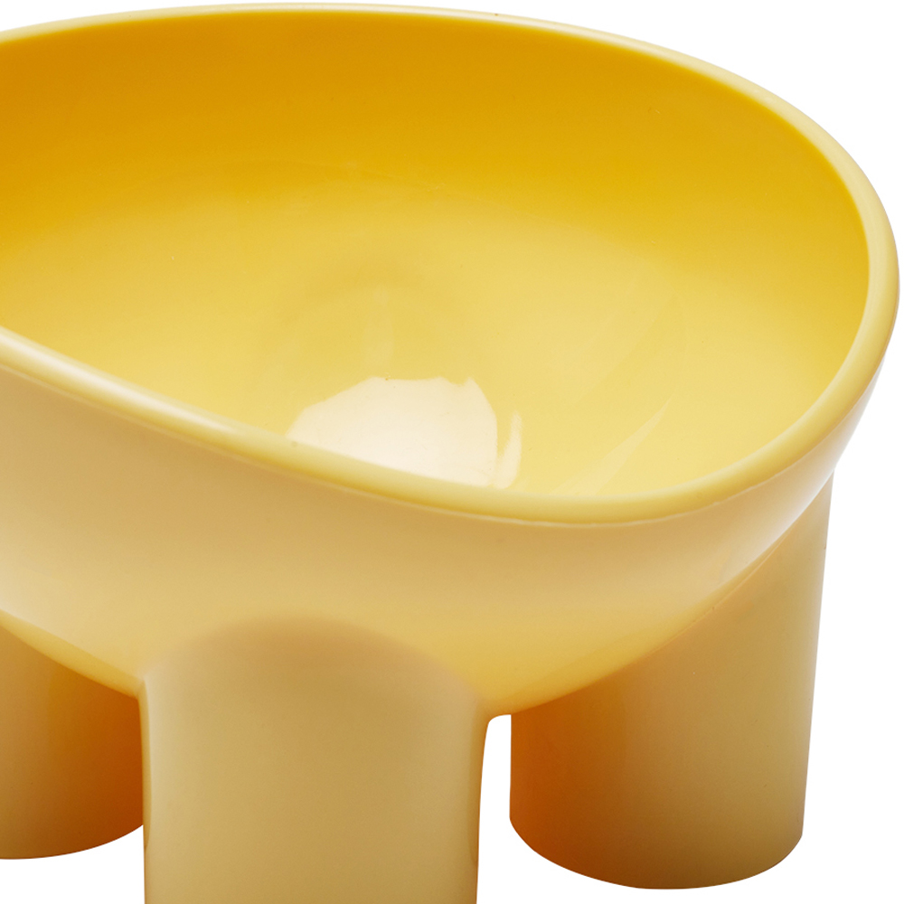 H&O Direct Yellow Neck Guard Anti Tip Pet Feeder Image 4