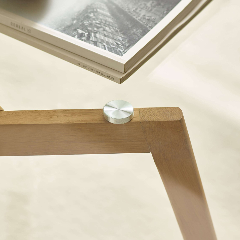 Julian Bowen Bryant Round Glass Coffee Table Image 6