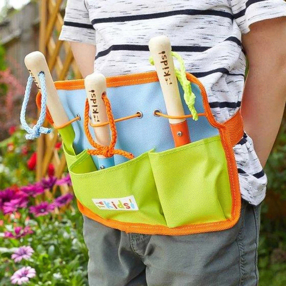 Garden Mile Kids Garden Tool Belt with Tools Image 2