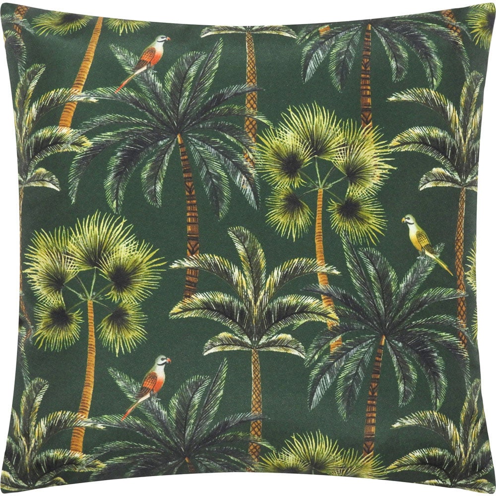 Evans Lichfield Palms Forest Rectangular Outdoor Reversible Cushion Image 4