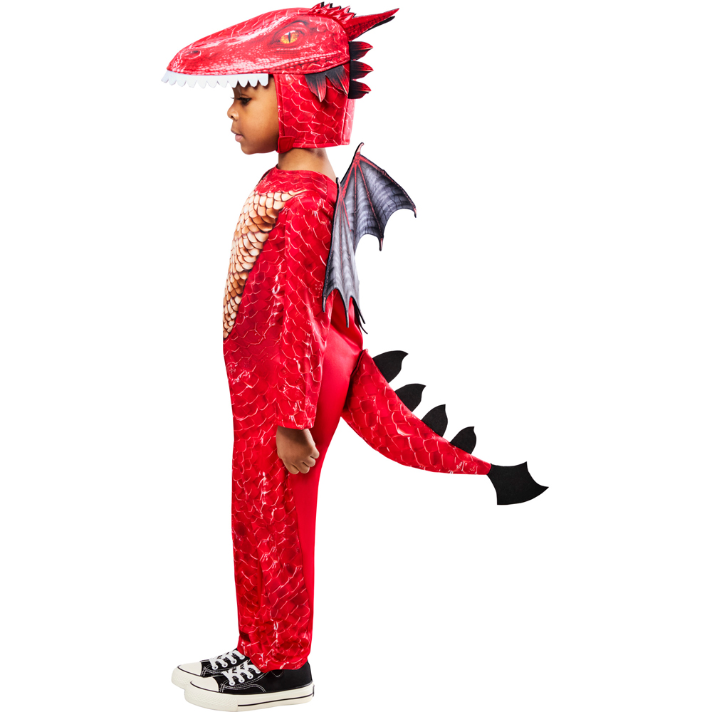 Rubies Red Dragon Costume Age 5 to 6 Years Image 4