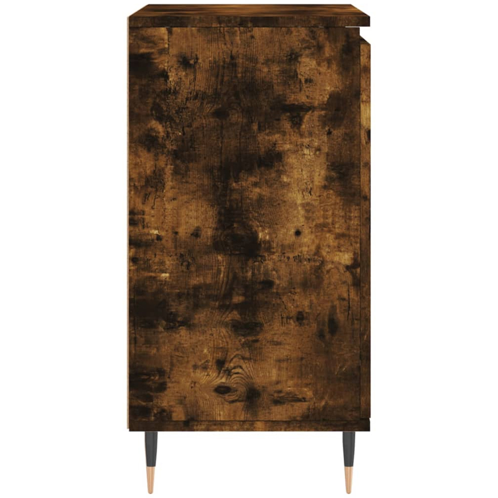 vidaXL 2 Door Smoked Oak Sideboard Image 7