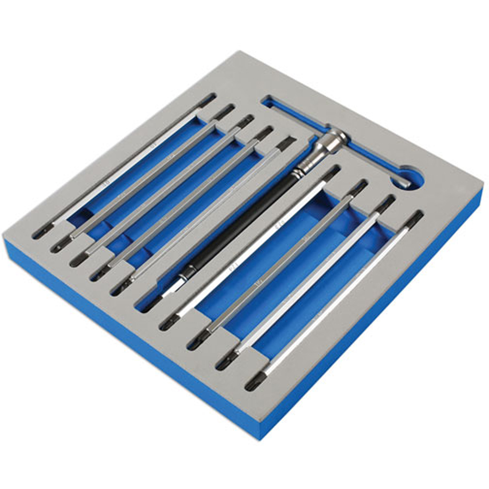 Laser 12 Piece T-Handle Double End Screwdriver Set Image 5